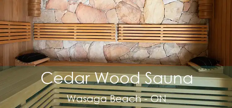 Cedar Wood Sauna Wasaga Beach - ON