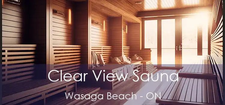  Clear View Sauna Wasaga Beach - ON