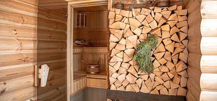 Broken Basswood Sauna Repair Services in Wasaga Beach, Ontario