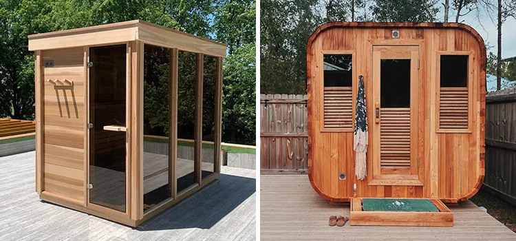 Wood-Fired Cube Sauna Repair in Wasaga Beach, ON