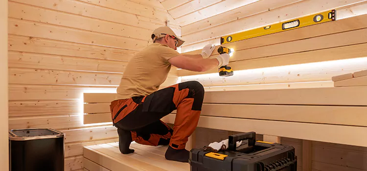 Residential Sauna Assembly And Installation in Wasaga Beach, Ontario