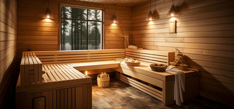 Traditional Sauna Design in Wasaga Beach, ON