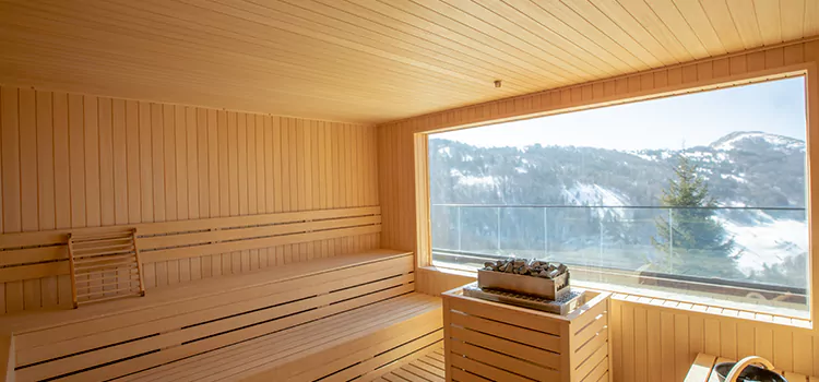 New Sauna Installation For Historic Resorts in Wasaga Beach, ON