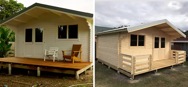 Outdoor Sauna Shed in Wasaga Beach, ON