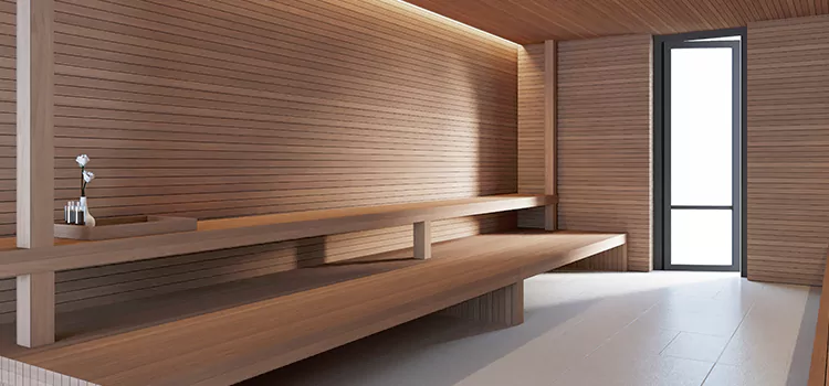 Spruce Wood Sauna Maintenance in Wasaga Beach, ON