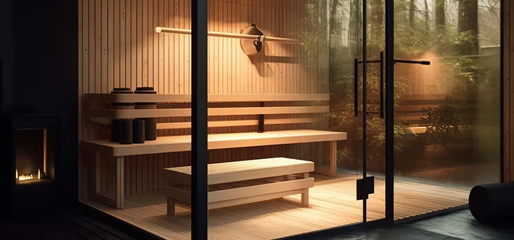 Glass Sauna Room Repair in Wasaga Beach, ON
