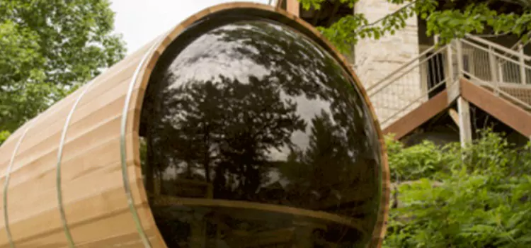 6 Person Panoramic View Sauna Maintenance and Installation in Wasaga Beach, ON