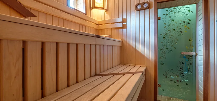 Sauna Door Handle Screw Replacement in Wasaga Beach, Ontario