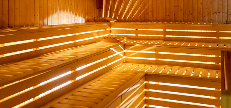 Renovation of Sauna for Gym in Wasaga Beach, Ontario