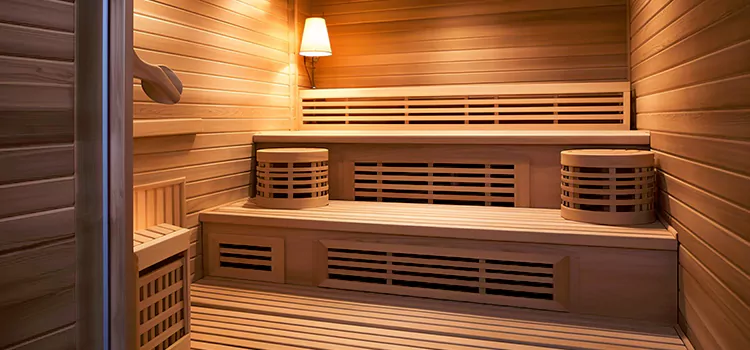 Outdoor Sauna Setup in Wasaga Beach, ON