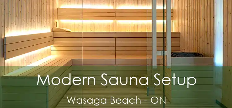  Modern Sauna Setup Wasaga Beach - ON
